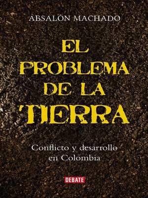 cover image of El problema de la tierra